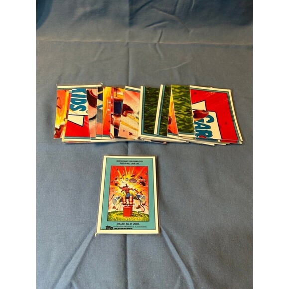 2022 Topps Chrome Garbage Pail Kids Complete Puzzle lot of 22 - Picture 8 of 8